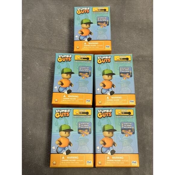 Phat Mojo Other - 🔥5 STUMBLE GUYS Knockout Game BLIND BOX MINI COLLECTIBLE FIGURES 2024 Series 3
